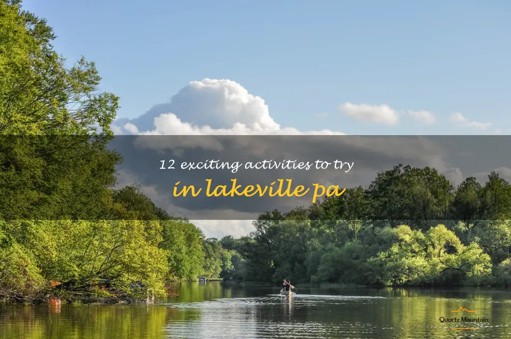 things to do in lakeville pa