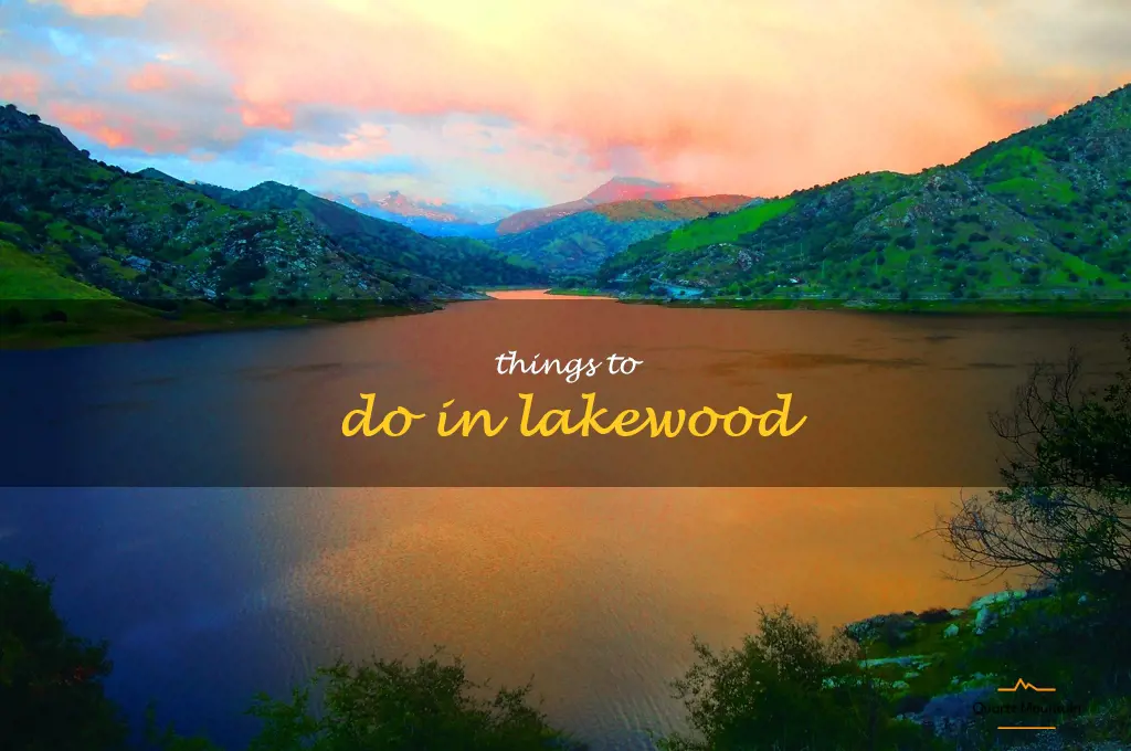 things to do in lakewood