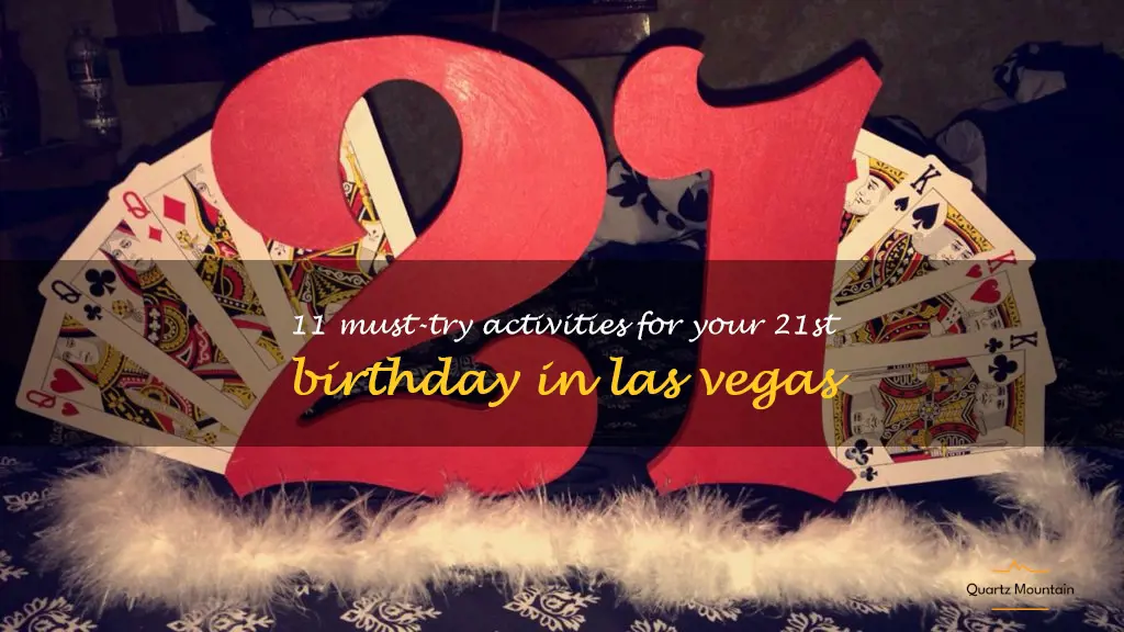 things to do in las vegas for 21st birthday