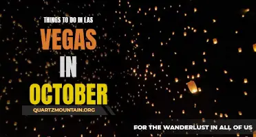 10 Top Activities for a Fun-Filled October in Las Vegas