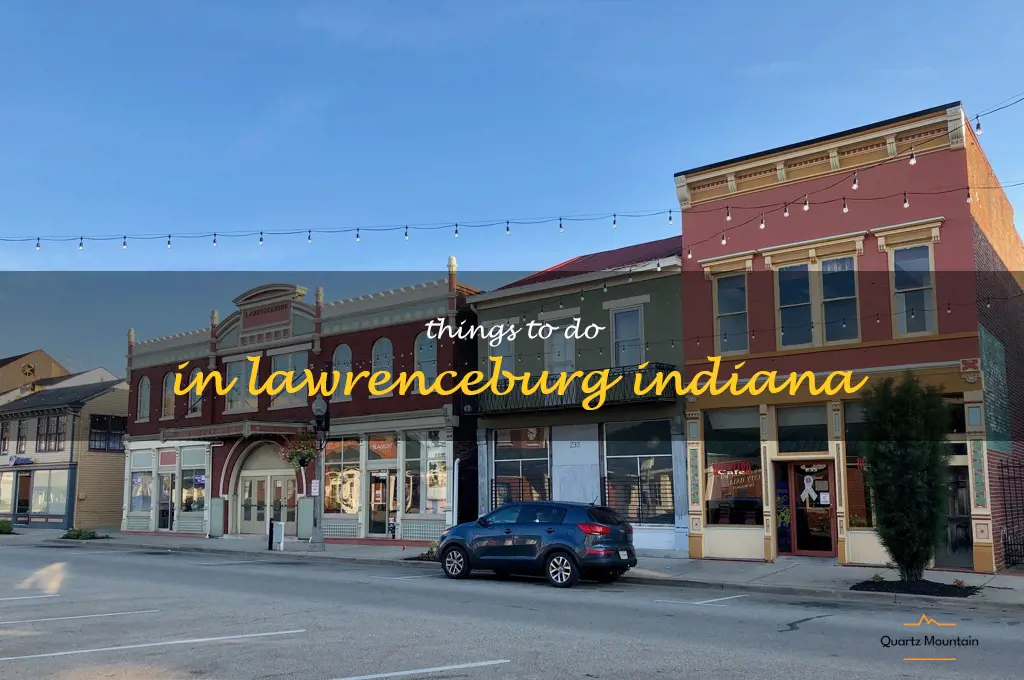 things to do in lawrenceburg indiana