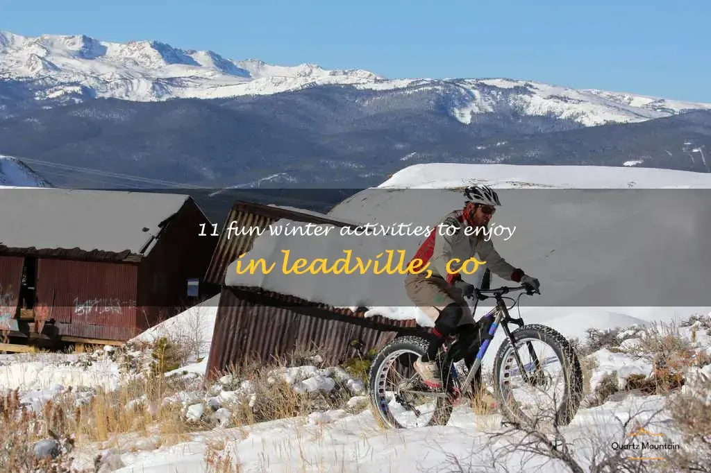 things to do in leadville co winter