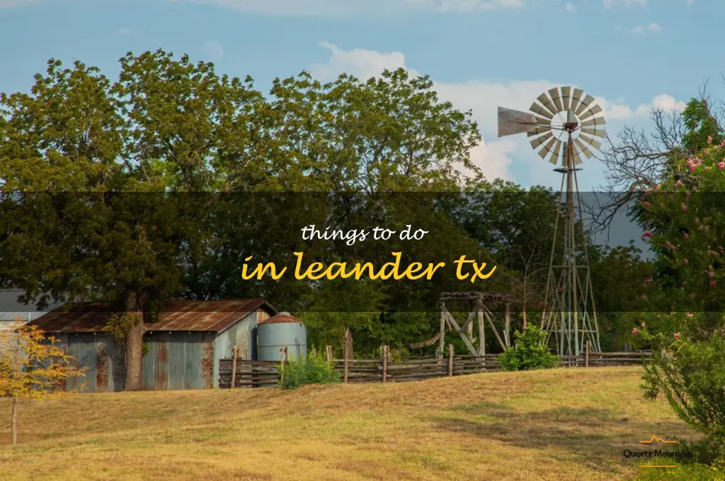 things to do in leander tx