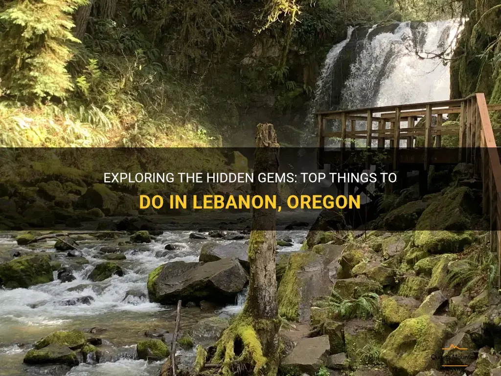 things to do in lebanon oregon
