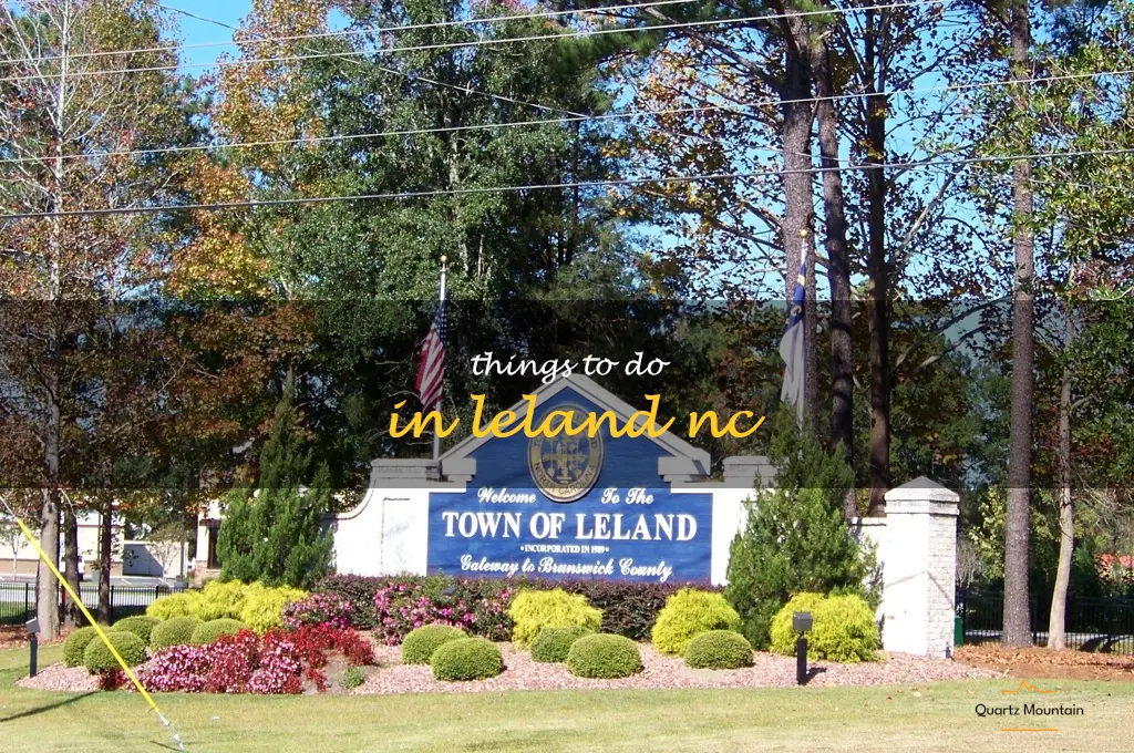things to do in leland nc