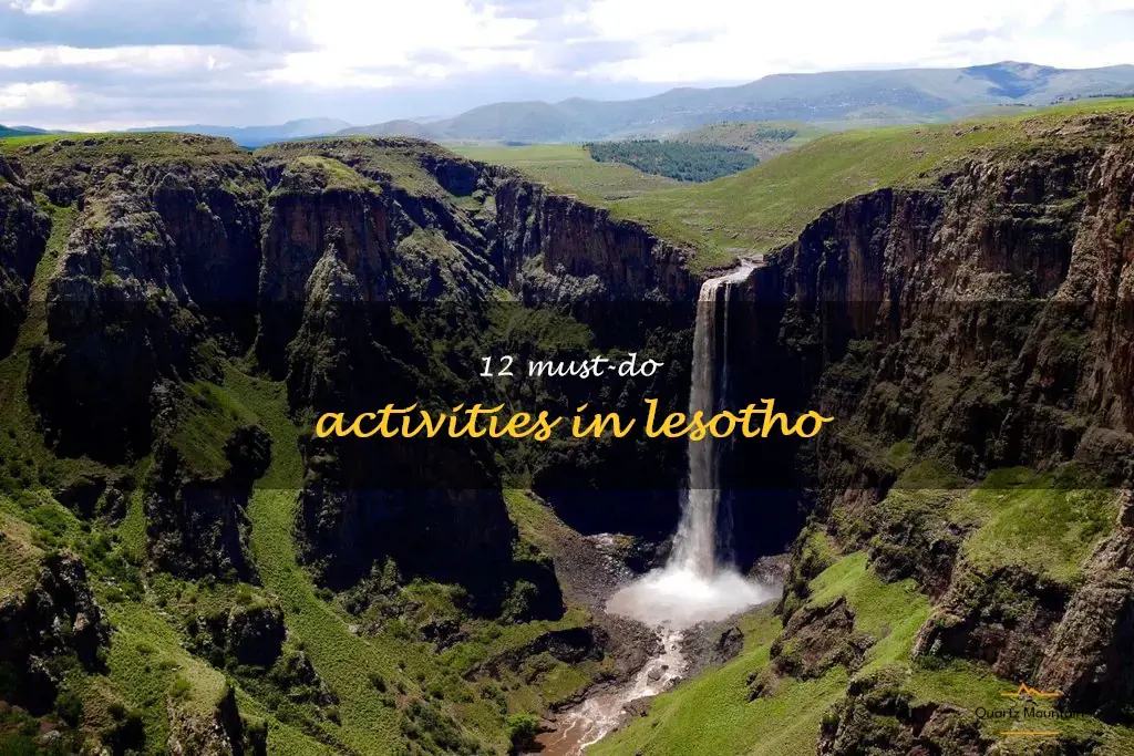 things to do in lesotho