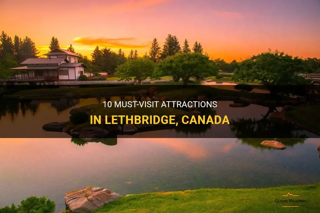 things to do in lethbridge canada