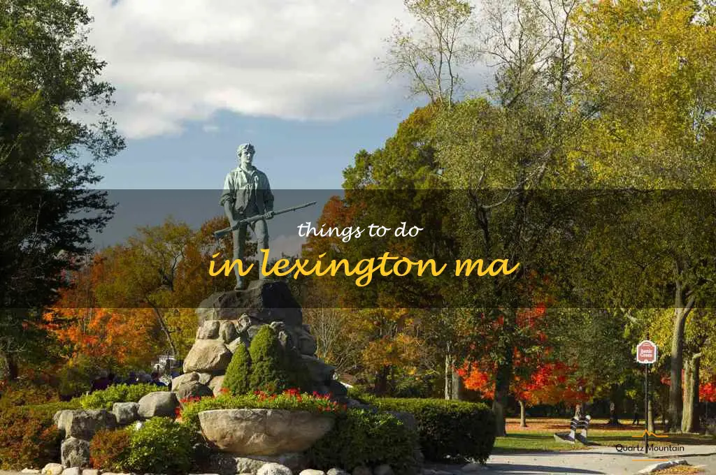 things to do in lexington ma
