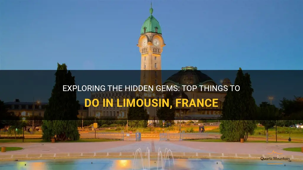things to do in limousin france