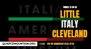 Exploring the Delights of Little Italy: Unforgettable Activities and Attractions in Cleveland