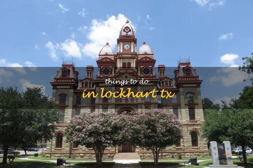 things to do in lockhart tx