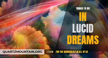 Exploring the Infinite Possibilities: 10 Exciting Things to Do in Lucid Dreams