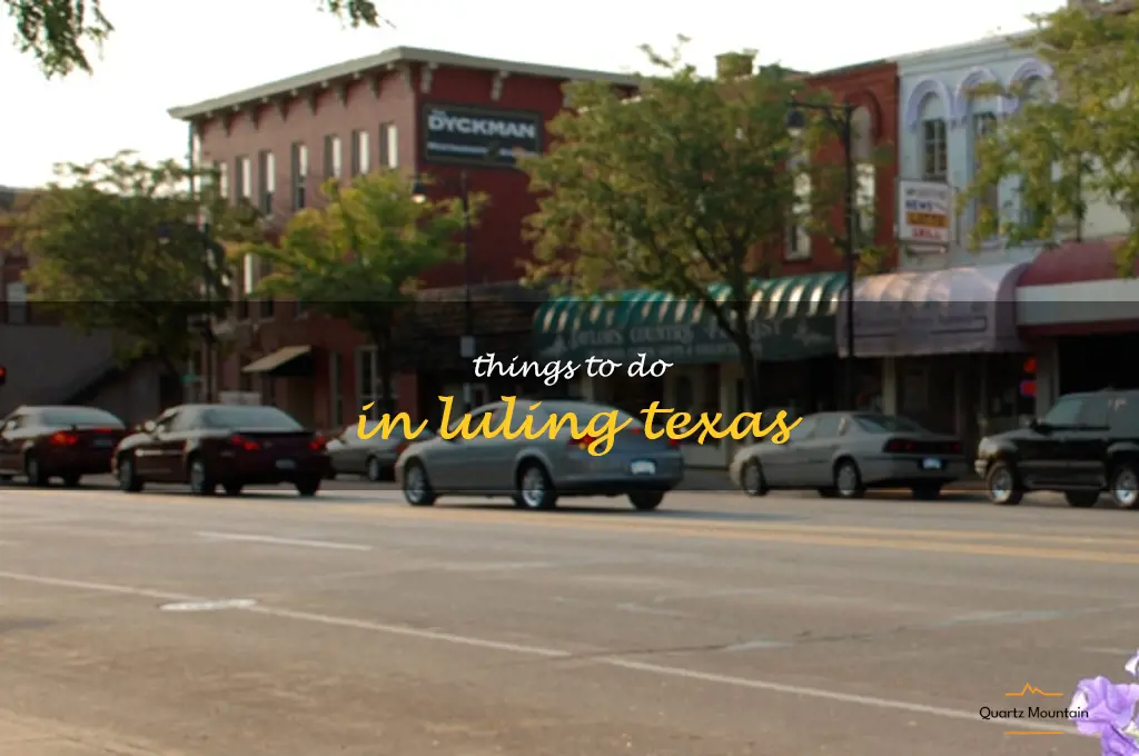 things to do in luling texas