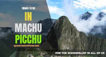 14 Fun and Exciting Things to Do in Machu Picchu