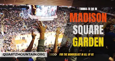 Explore the Exciting Attractions of Madison Square Garden