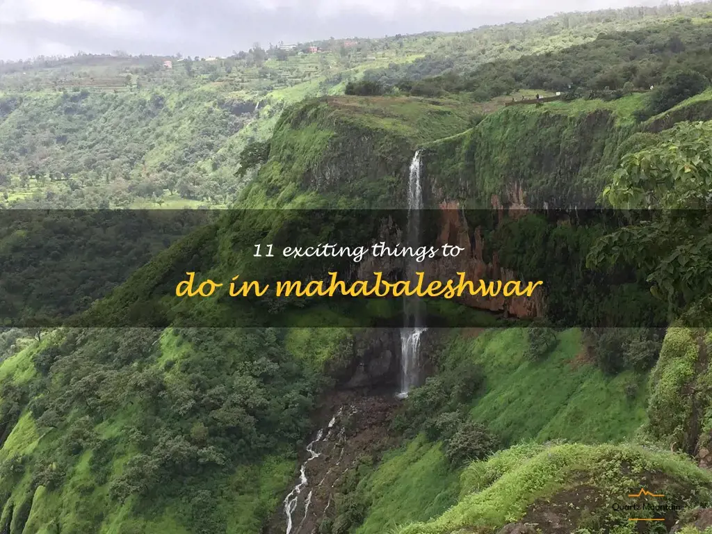 things to do in mahabaleshwar