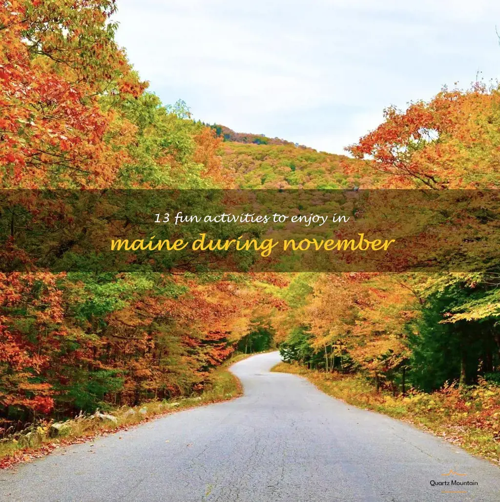 things to do in maine in november