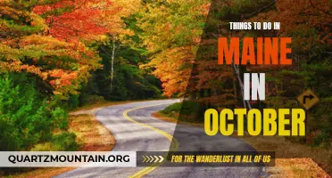 10 Exciting Things to Do in Maine in October