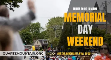 10 Must-Do Activities in Maine for Memorial Day Weekend.