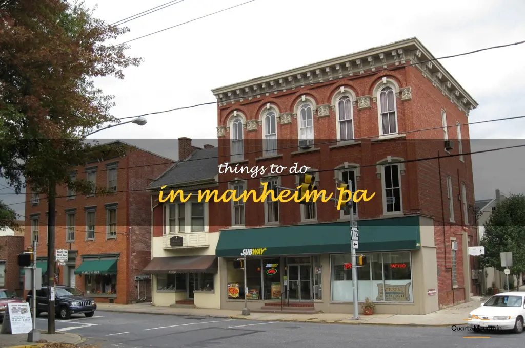things to do in manheim pa