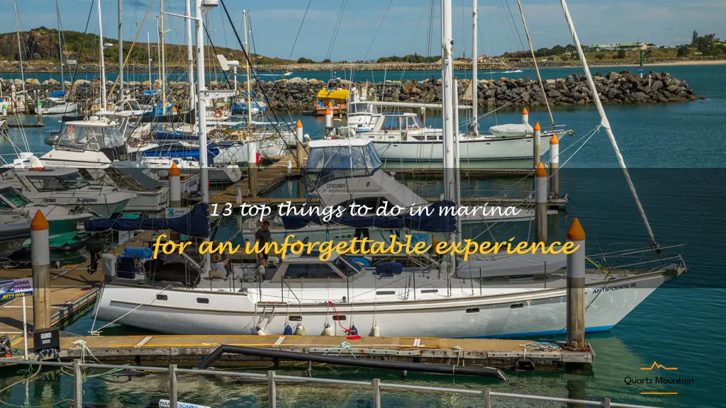 things to do in marina