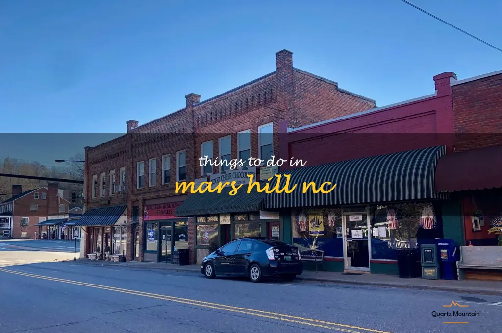 things to do in mars hill nc