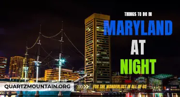 14 Fun Nighttime Activities to Experience in Maryland