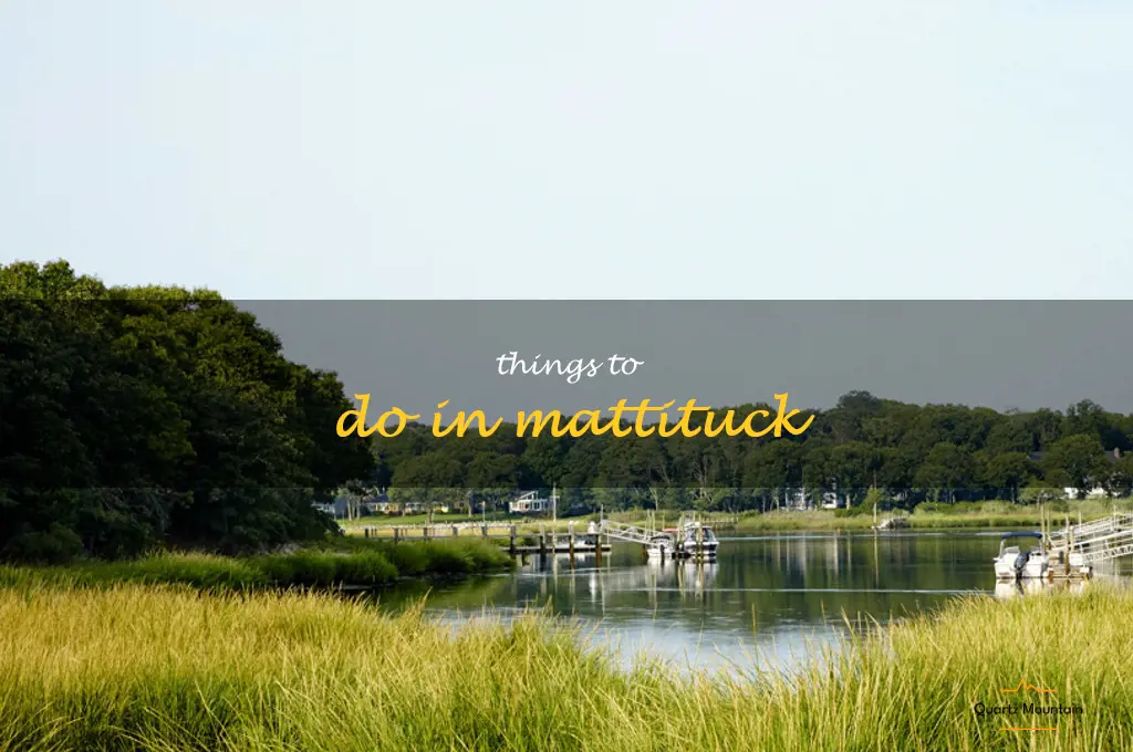 things to do in mattituck