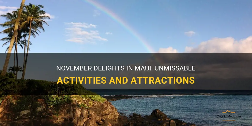 things to do in maui in november