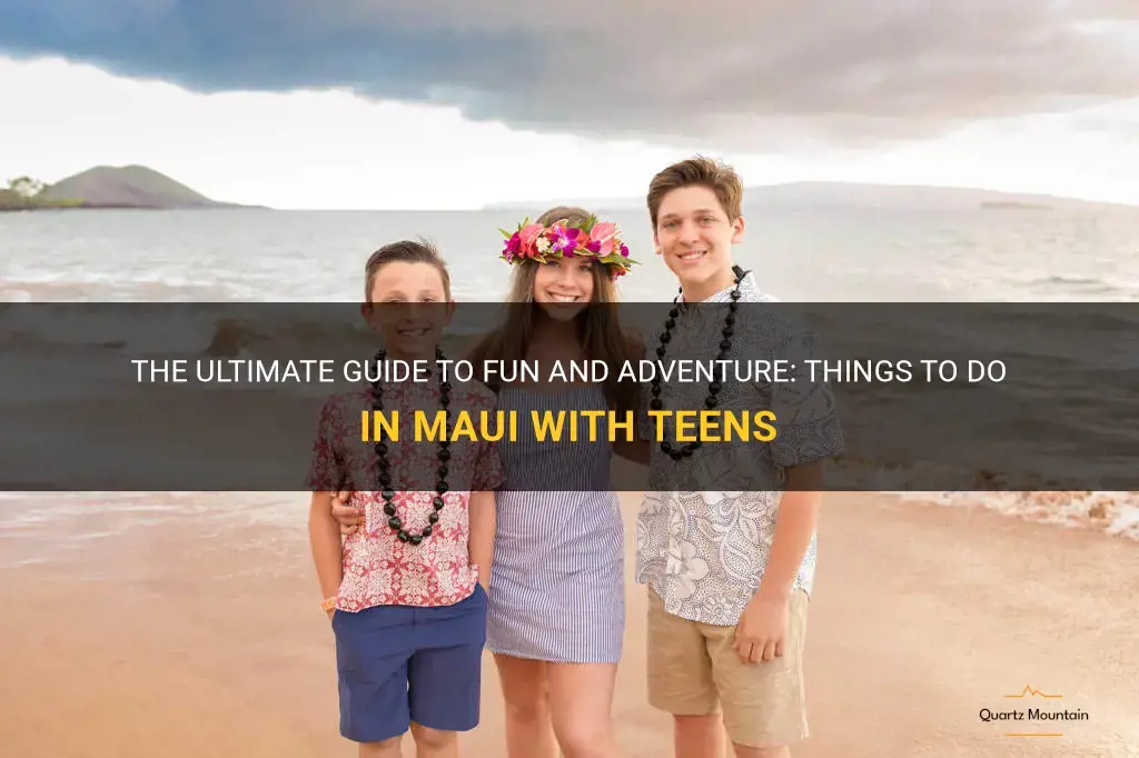things to do in maui with teens