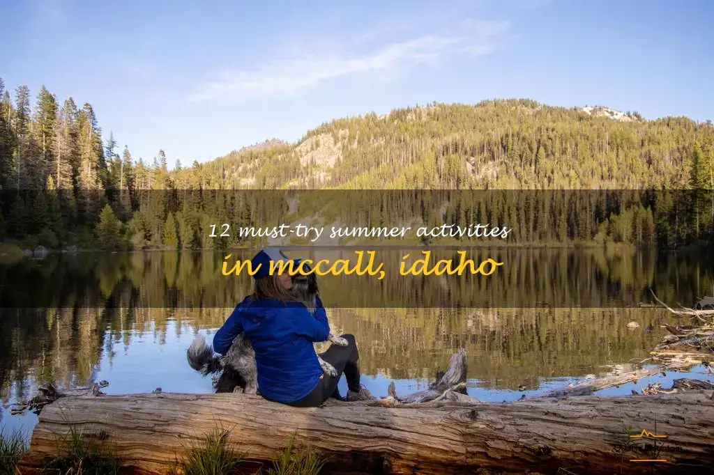things to do in mccall idaho in summer