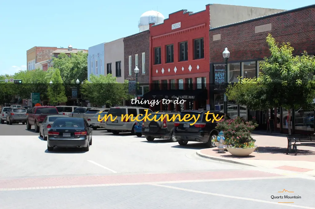 things to do in mckinney tx