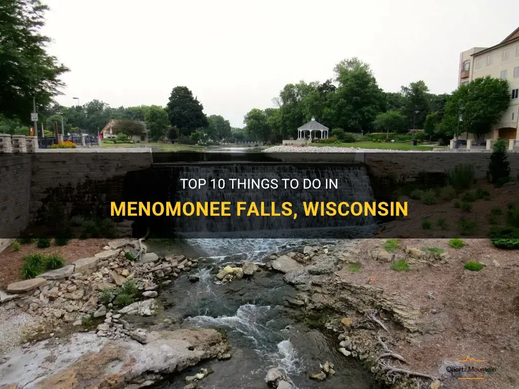 things to do in menomonee falls wisconsin