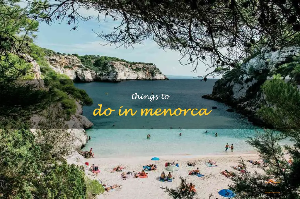 things to do in menorca