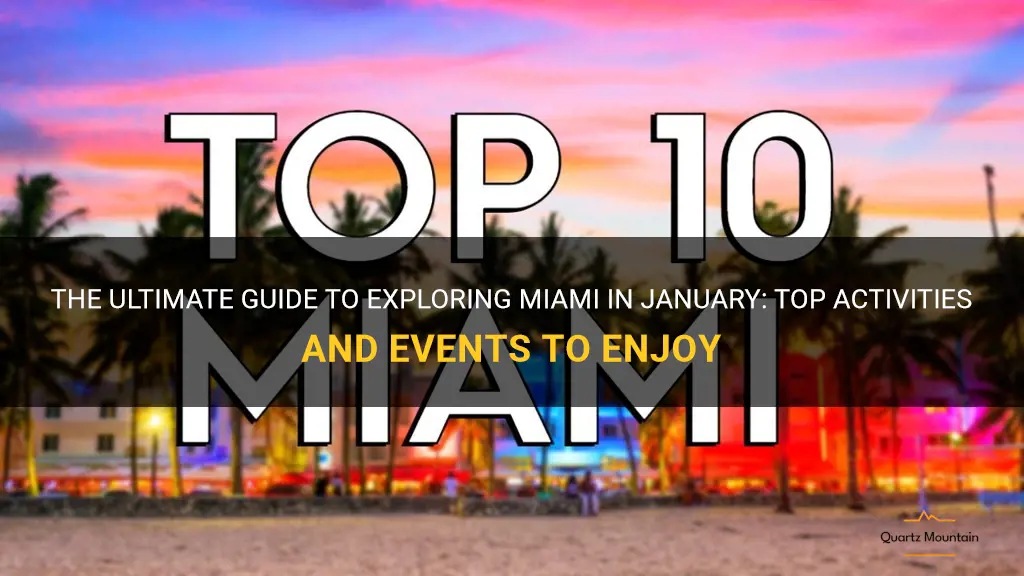things to do in miami in january