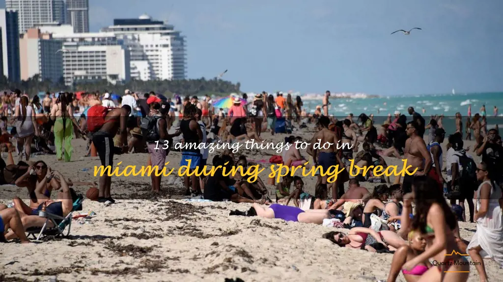things to do in miami spring break