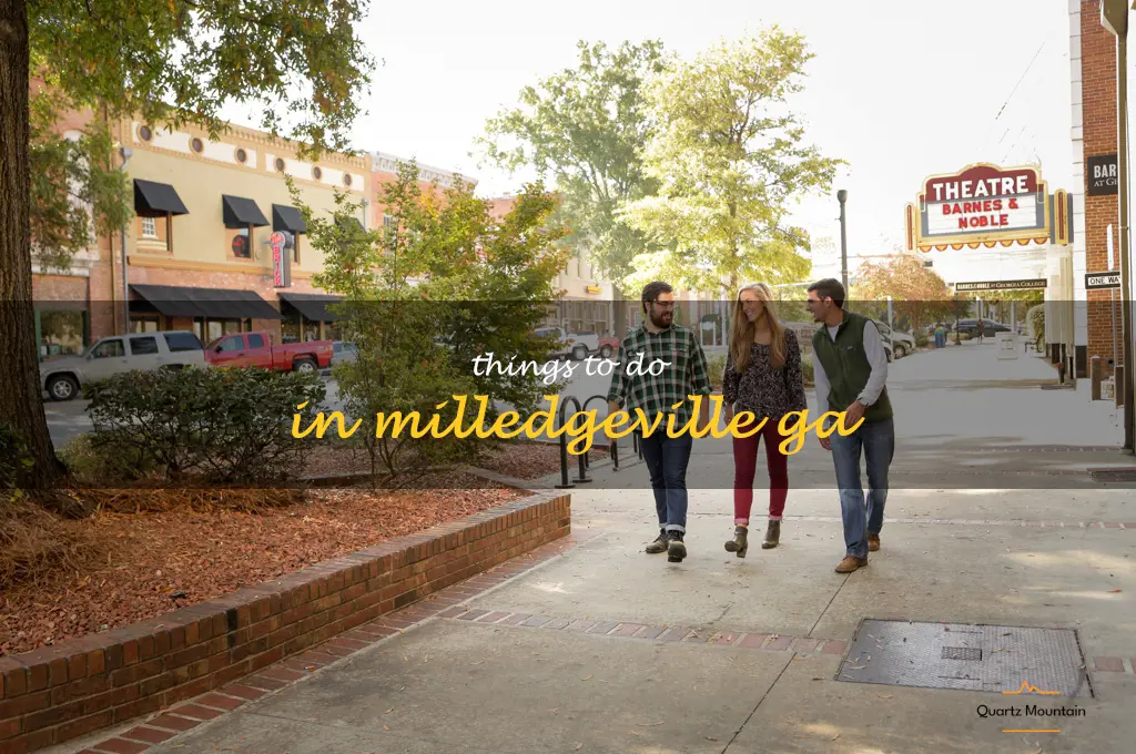 things to do in milledgeville ga