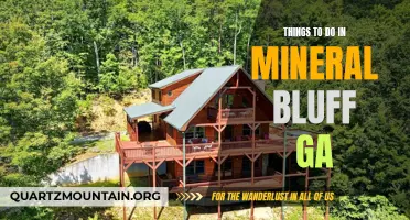 14 Exciting Things to Do in Mineral Bluff, Georgia