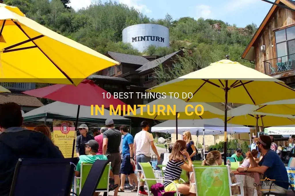 things to do in minturn co