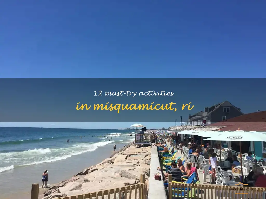 things to do in misquamicut ri