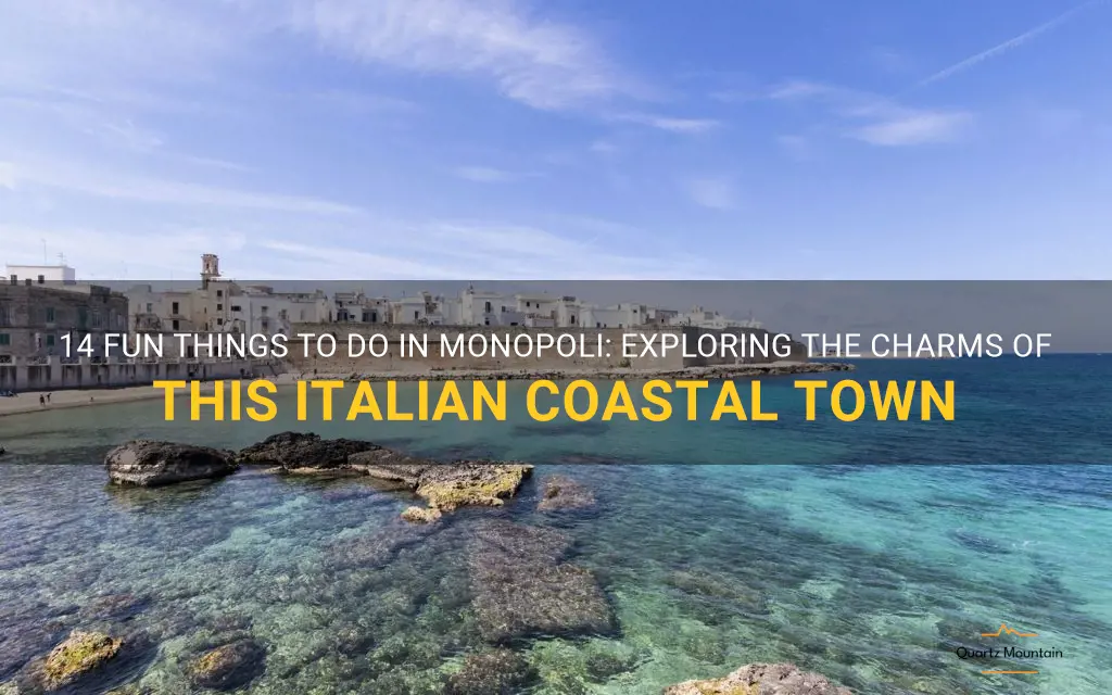 things to do in monopoli