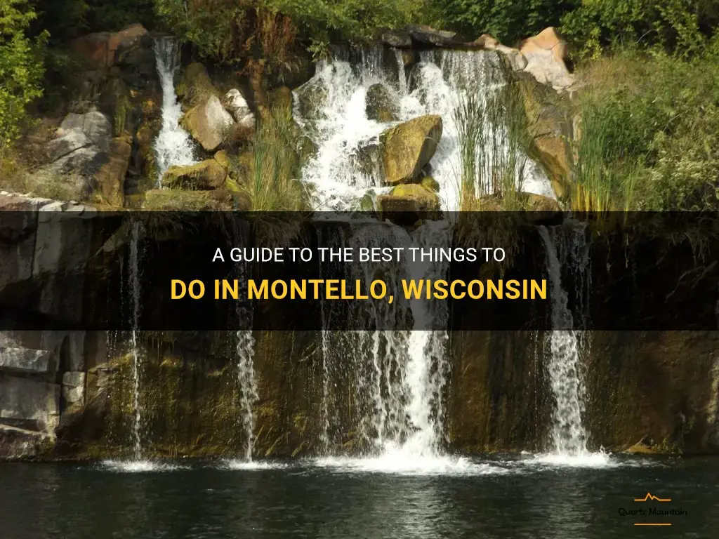 things to do in montello wisconsin