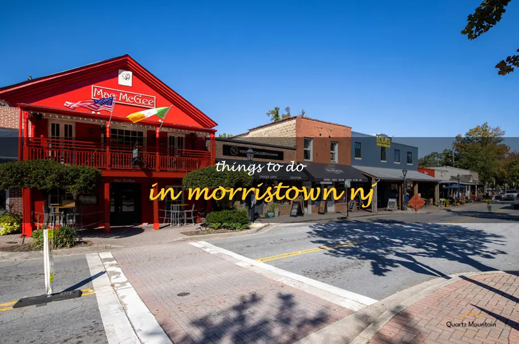 things to do in morristown nj