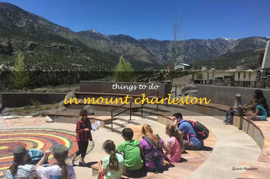 things to do in mount charleston