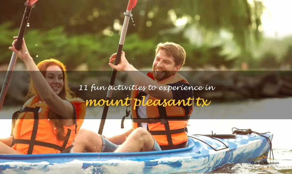 things to do in mount pleasant tx