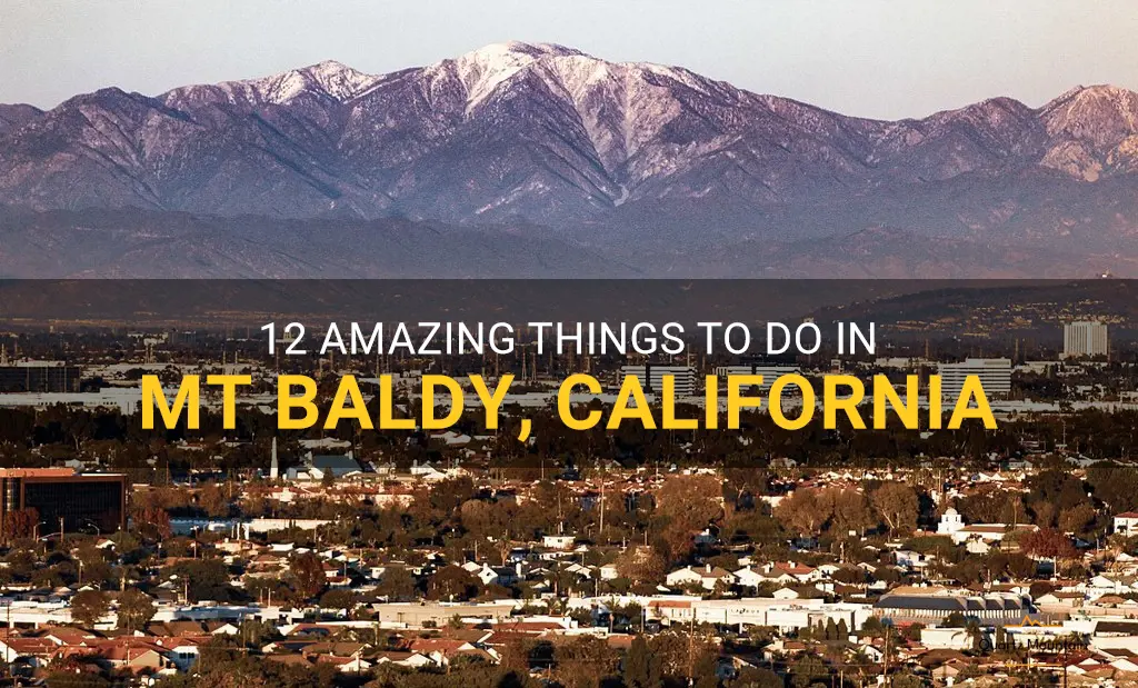 things to do in mt baldy california