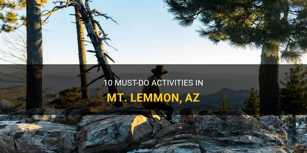 things to do in mt lemmon az