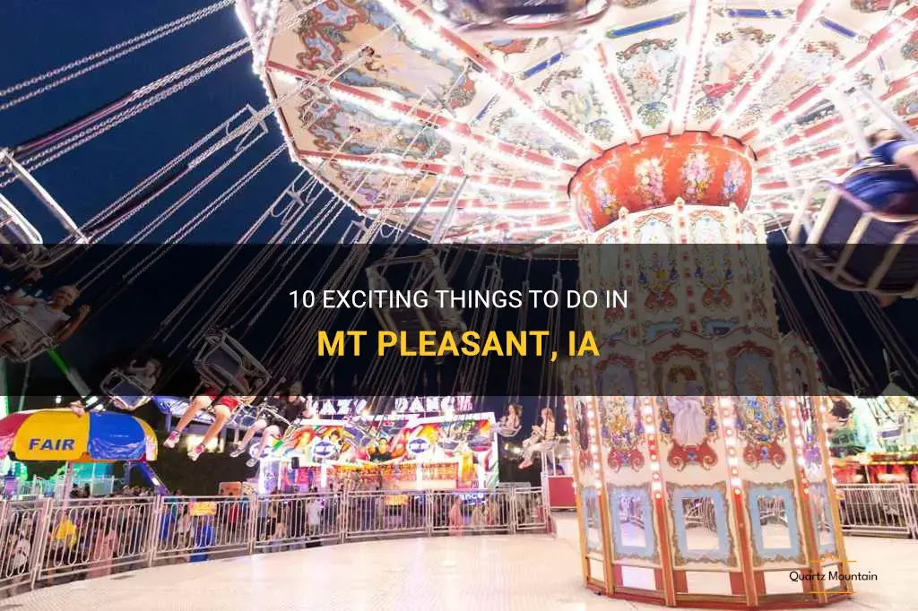 things to do in mt pleasant ia