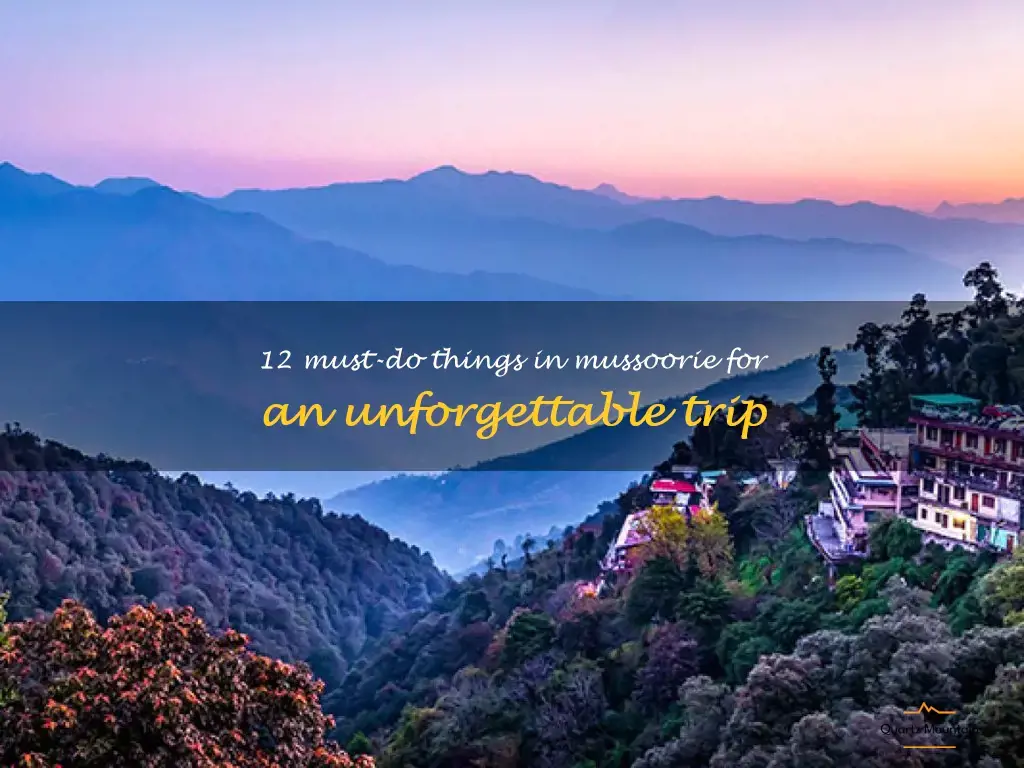 things to do in mussoorie