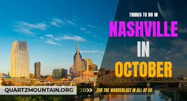 13 Fun Things to Do in Nashville in October